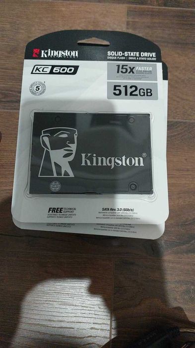 SSD Kingston KC600 SKC600 512 Гб