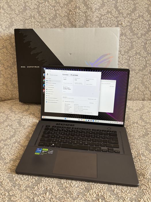 Идеал Asus Rog Zephyrus G16 i7 13620H/RTX 4060/1.5TB SSD