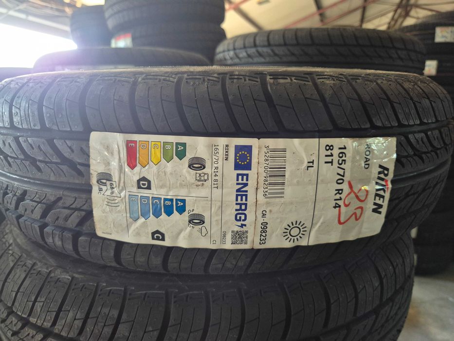 150 Anvelope VARA - 165/70/14 81T - RIKEN Road - NOU - DOT 2023 ! SUPER PRET / SUPER OFERTA !!!