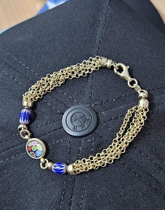 Bijuterii din argint, suflat/placat cu aur de 18k.