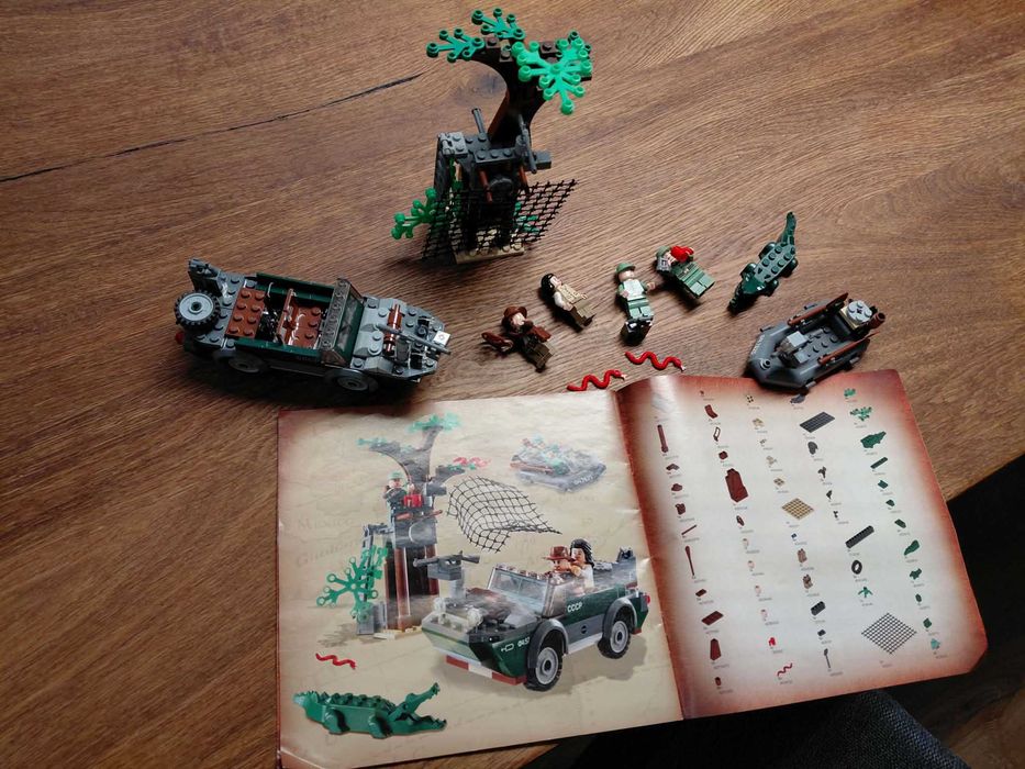 Лего Indiana Jones - Lego 7625 - Преследване край реката
