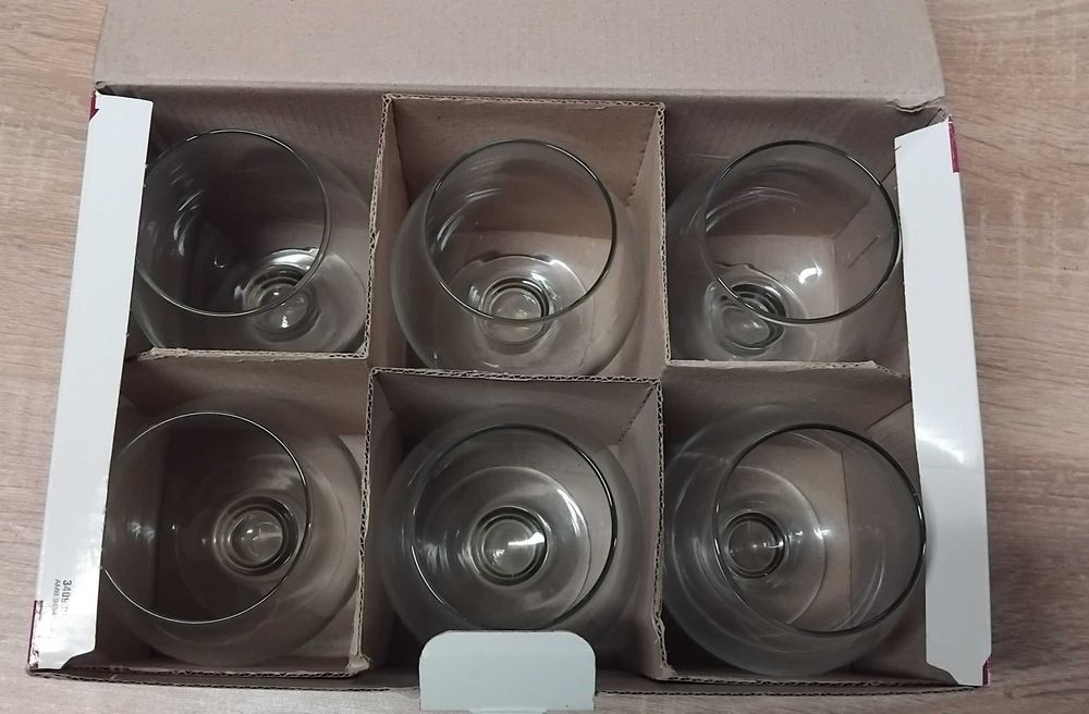 Стъклени чаши, комплект, GURALLAR, само 15лв