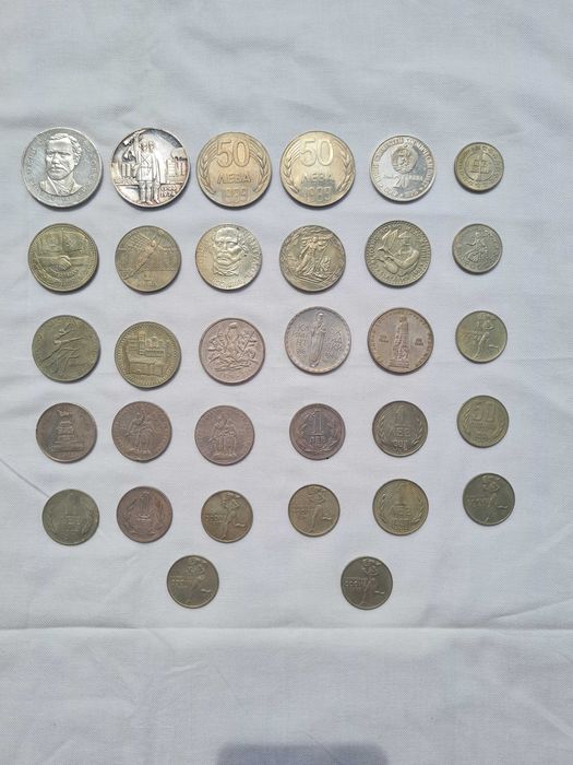 Разменям монети за банкноти..