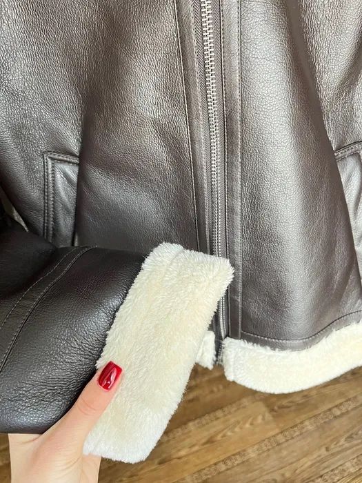 Продам дубленку в шоколадном цвете