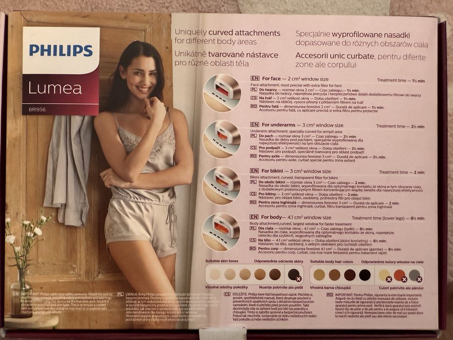 Epilator IPL Philips Lumea Prestige BRI956