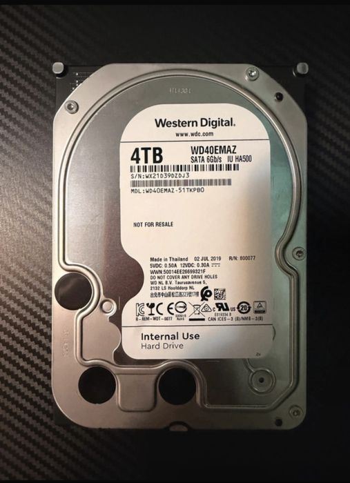 Hard disk 4 TB western digital