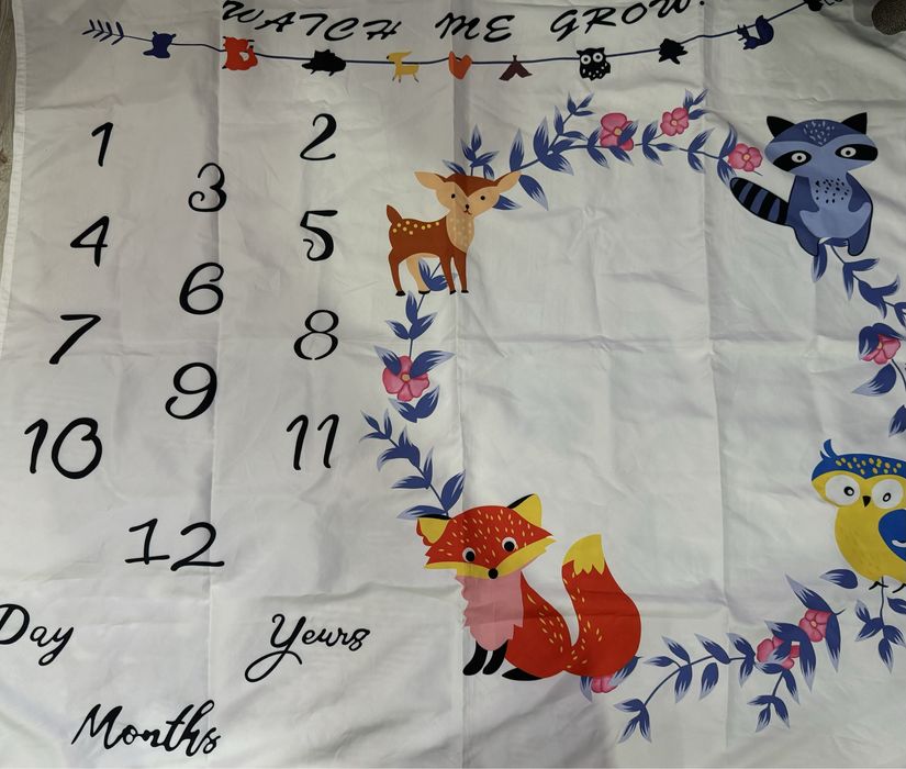 Мобиль,проектор,ночник белый шум Fisher price и коврик для фотосессии