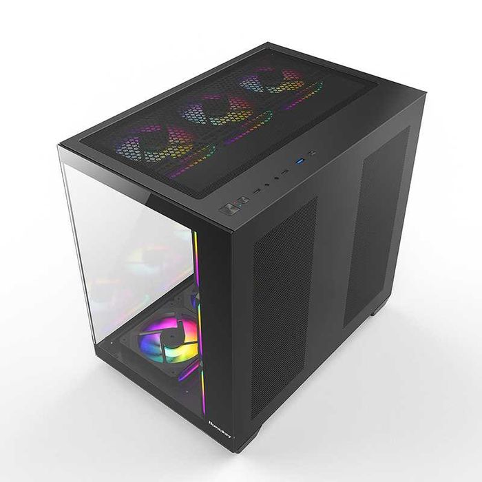 ; Корпус Huntkey S980 Tornado Black