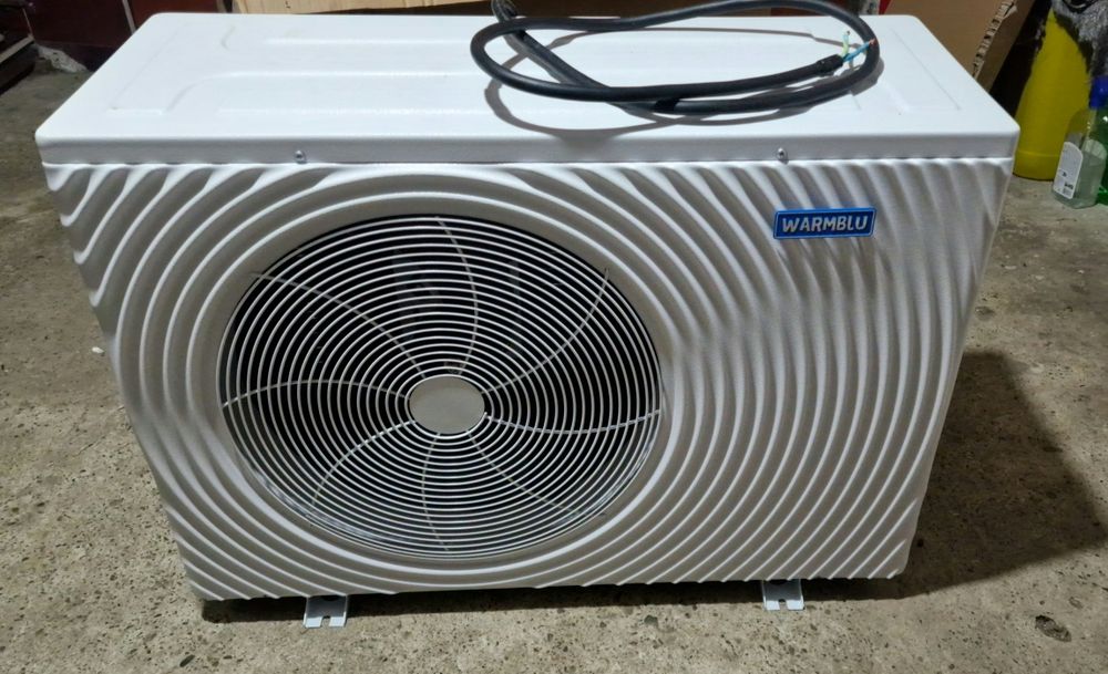 Pompă de căldură piscină WARMBLU H18 Inverter, 60.000 BTU / 21.000 galoane