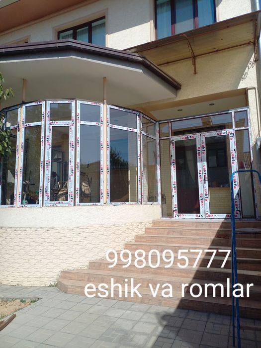 Akfa eshik va romlar