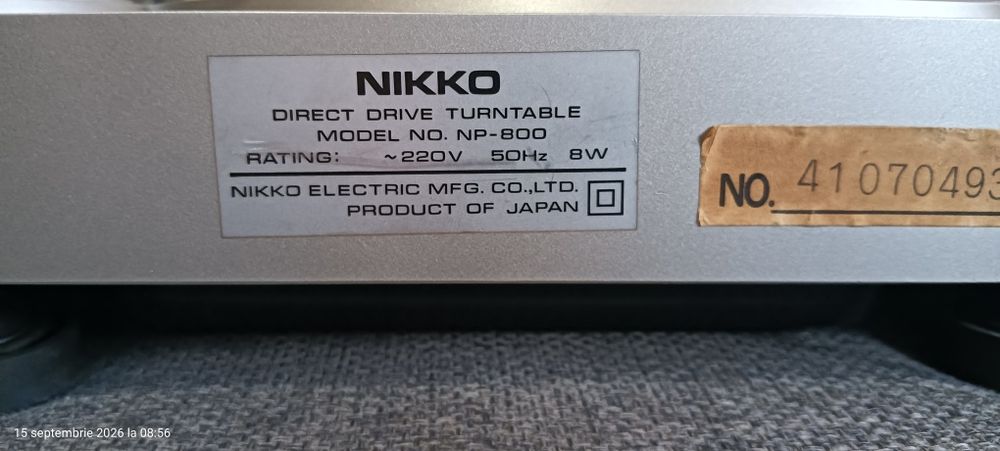 Pickup Nikko NP-800 vintage
