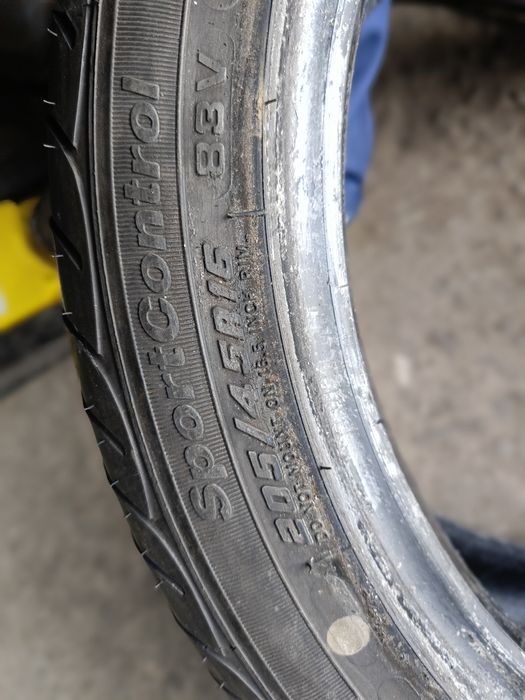 Летни гуми -16цола -205/45-1бр.-55лв."FULDA"