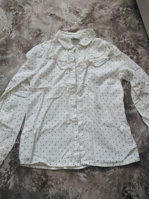 Блузка школьная для девочек