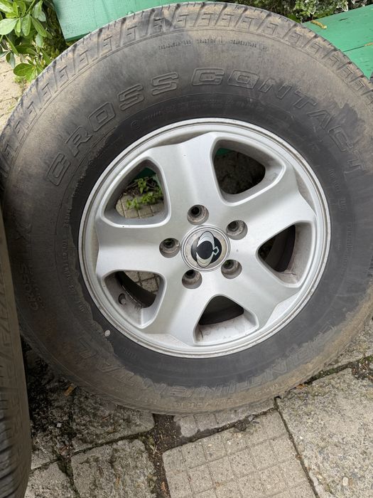 Комплект 4 бр. алуминиеви джанти с гуми Continental 255/70 R16
