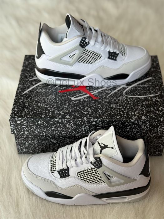 Jordan 4 Retro Military Black Full Box Verificare Colet Air Nike MAX