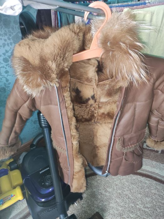 Дублёнка на девочку
