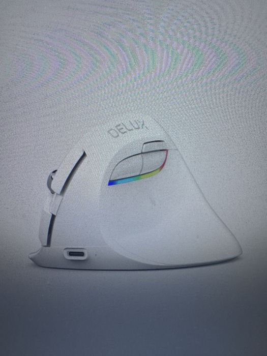 Нова мишка Delux M618 mini white ергономична