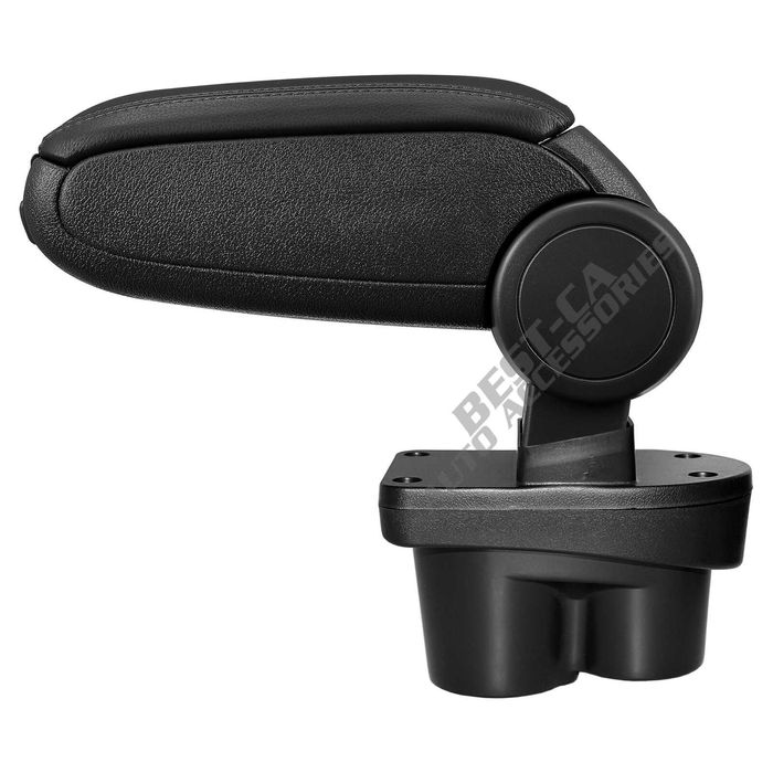 Cotiera auto dedicata piele negru pentru Opel Corsa E Mk5 2014 - 2019