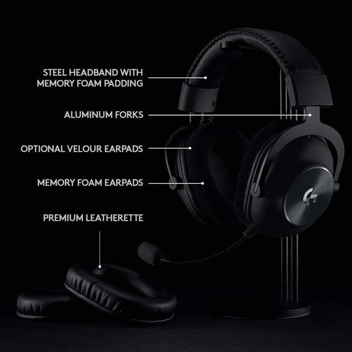 Logitech G Pro X Wireless Lightspeed Black Headset