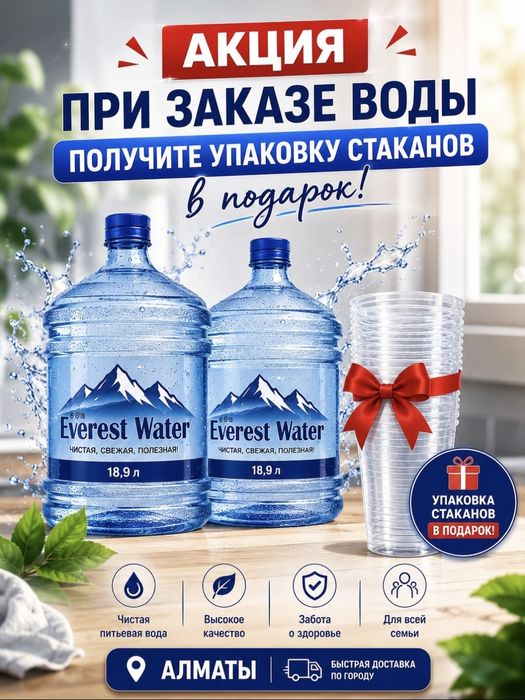 Вода 20 литров по выгодной цене