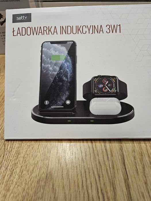 Incarcator wireless 3 in 1 - nou
