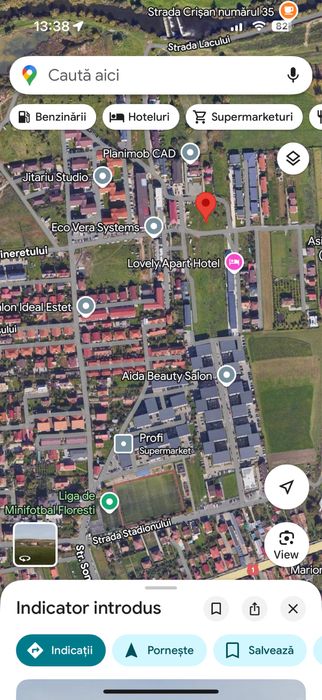 Vand ap finisat 56mp/parcare str Tineretului Floresti