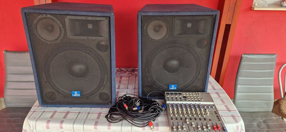 Boxe active LEM 15.3A 
*15''/ 3 căi