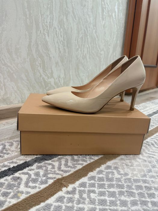 Продам туфли б/у кожаные