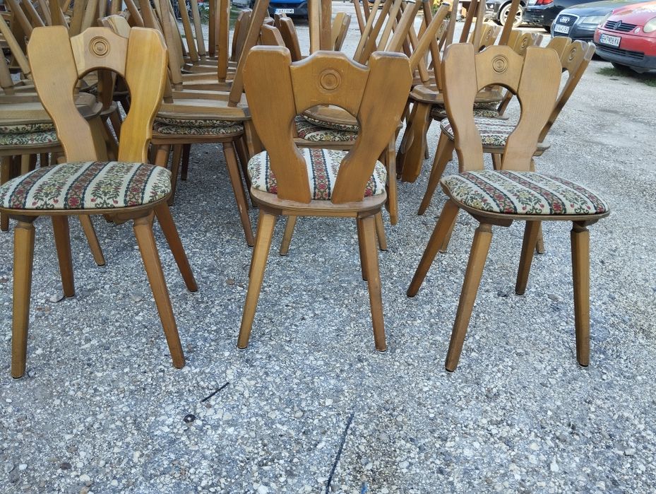 Дървени столове А130