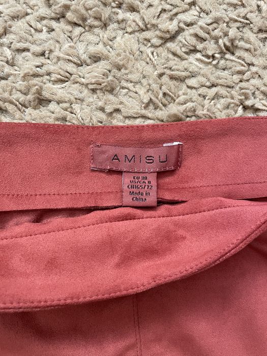 Велурена къса пола