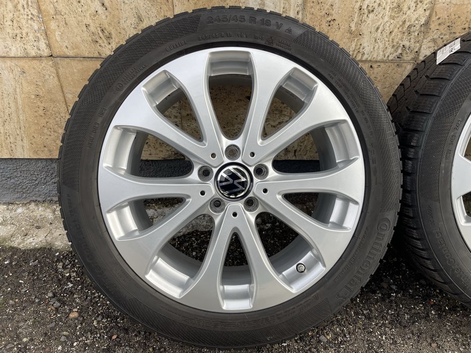 Jante Roti 18 Skoda Superb 3 Scout VW Passat B8 Anvelope 245 45 R18