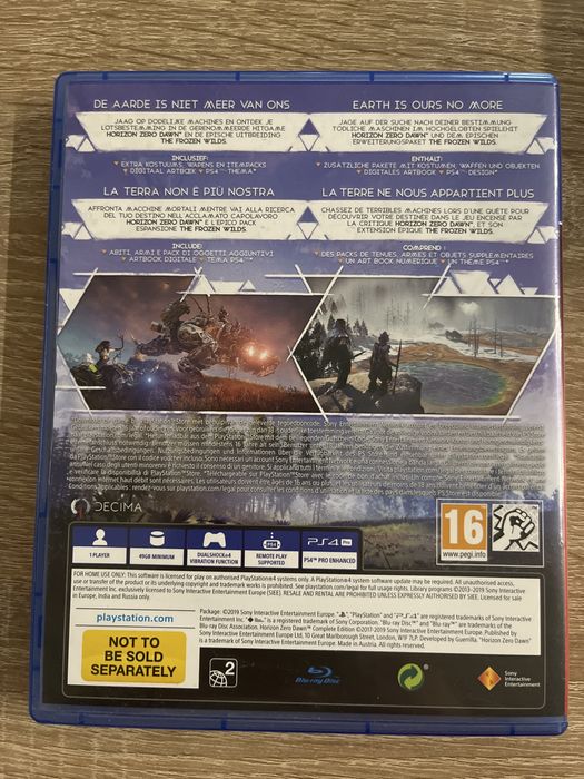 Horizon zero dawn PS4