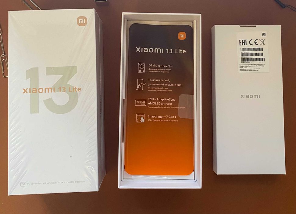 Сяоми 13 лайт черного цвета