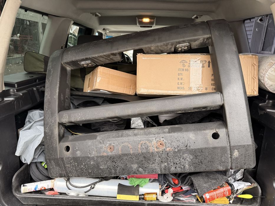 Кенгурятник на land rover discovery 3