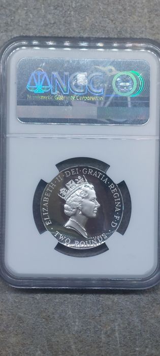 Юбилейна монета 2 паунда 1996г.