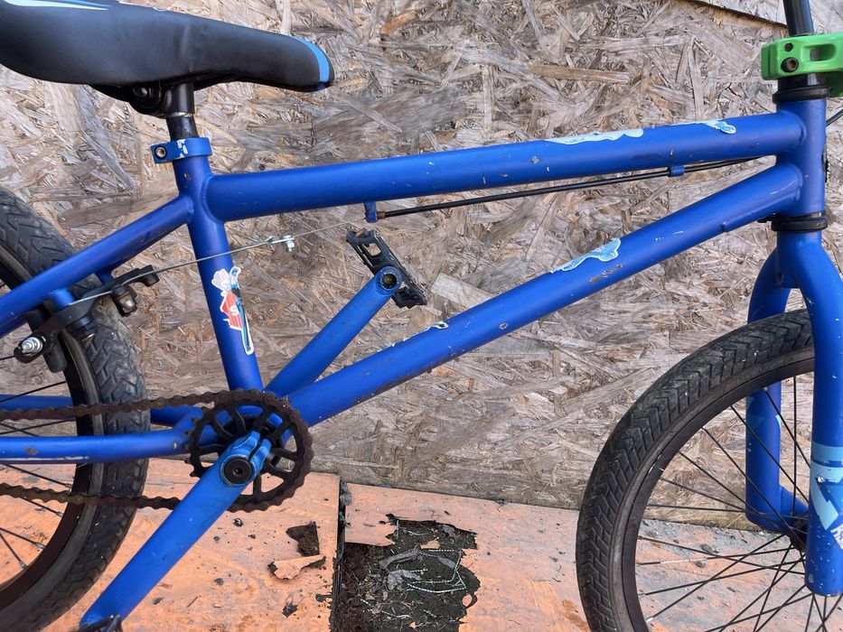 Bicicleta bmx multistiker roti 20” foaie si pinion mic