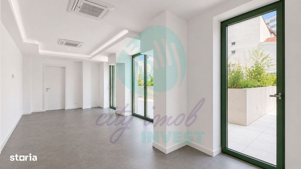 Spațiu comercial 96 mp + terasă 30 mp | Vitrină stradală