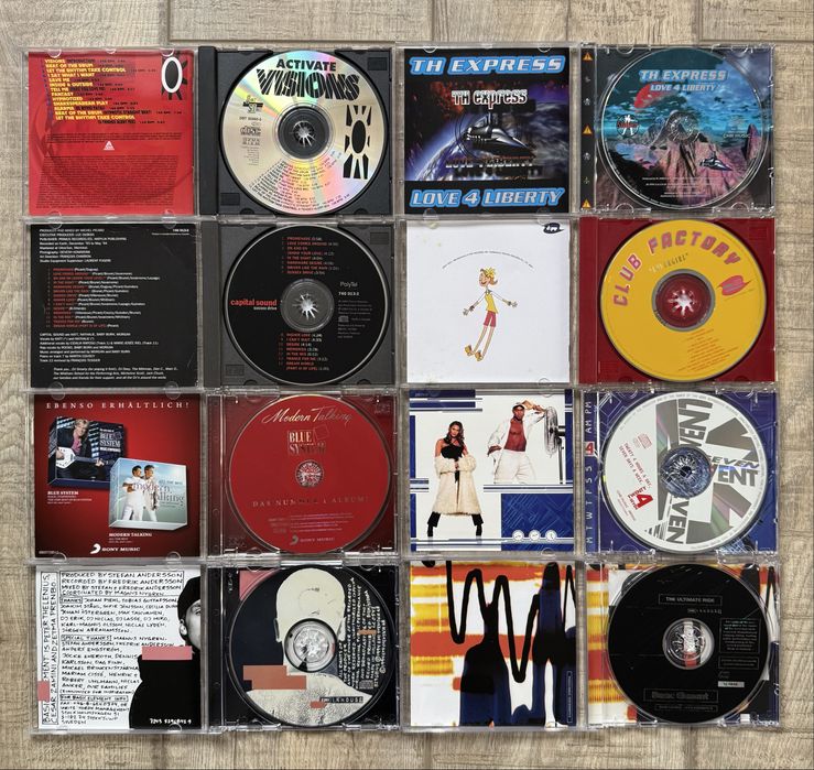 Pachet 31 cd Eurodance Activate/CapitalSound/TH Express - Cd-uri rare!