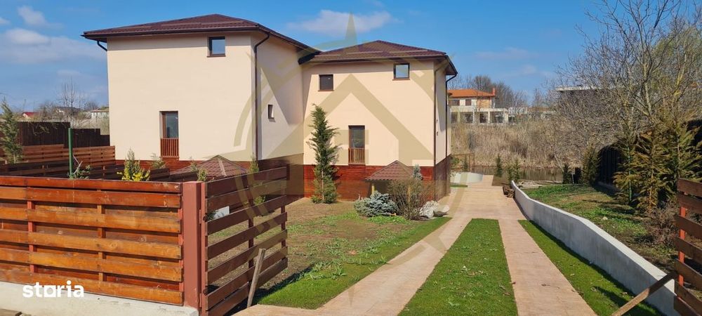 Dom00353 - vila snagov la lac cu ponton de vanzare