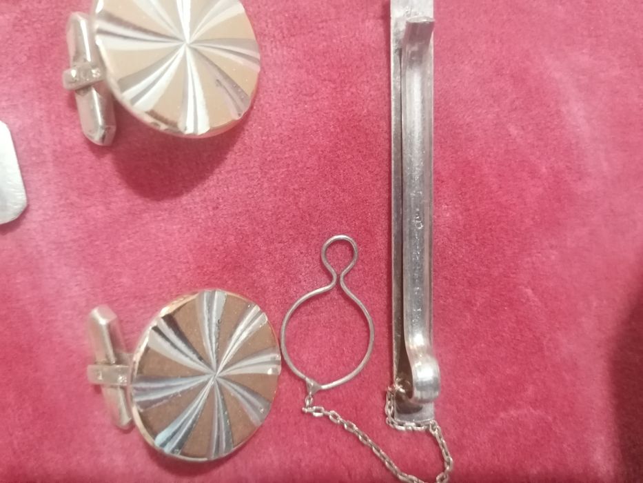 Set butoni argint