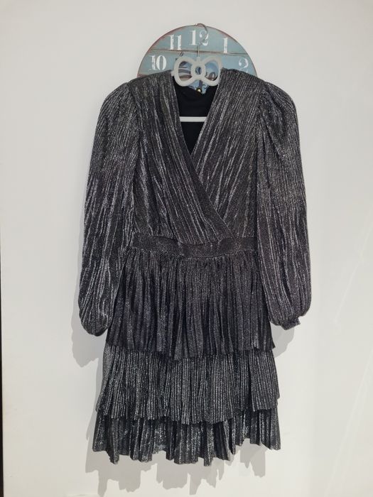 Rochie argintie ocazie