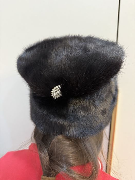 Норковая шапка 56-58