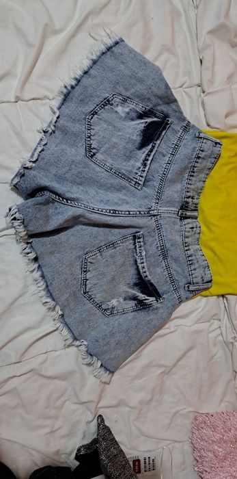 Дънкови къси панталонки