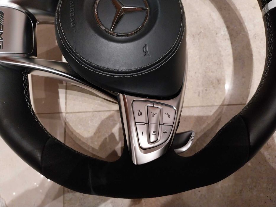 Mercedes волан с ВИБРАЦИЯ AMG Perfornance- W222 * W213 *W166 *W205