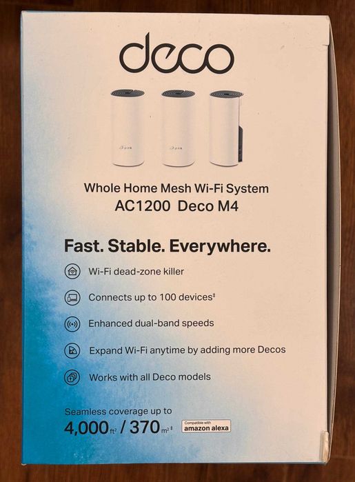 Wi-Fi Mesh система TP-Link Deco M4 (3-pack)