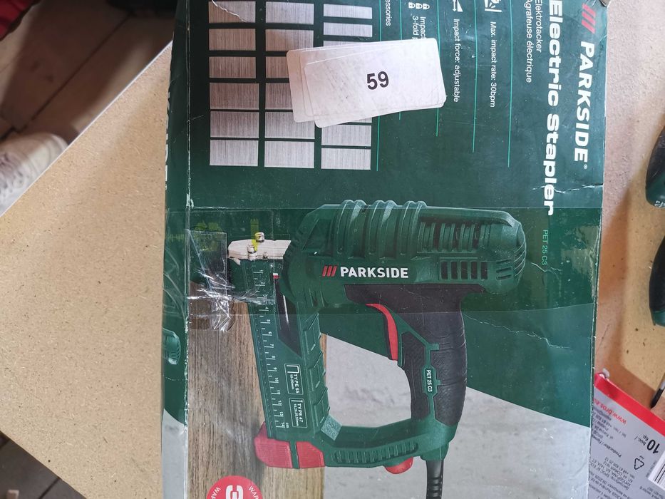 Set capsator electric/capse/cuie PET C3, ParkSide, Fibra de sticla