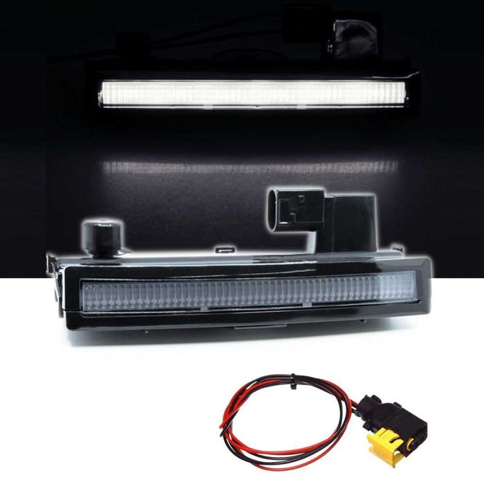 LED Диоден Бял Преден Габарит за Scania Скания P G R след 2016 с кабел