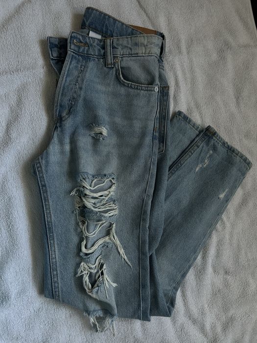 Blugi boyfriend denim