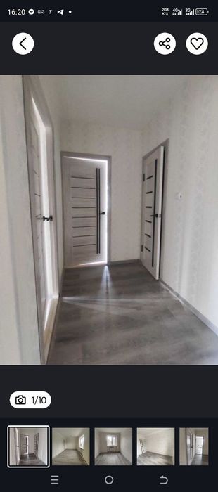 Продам квартиру парк фурката 3/2/4 своя