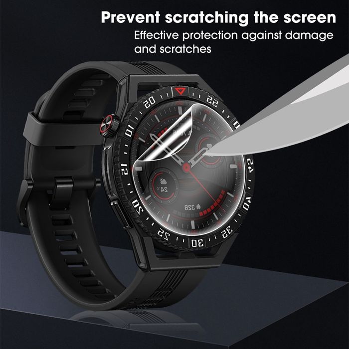 Huawei Watch 4 Pro / GT3 Pro / GT3 SE / Мек фолио протектор екран
